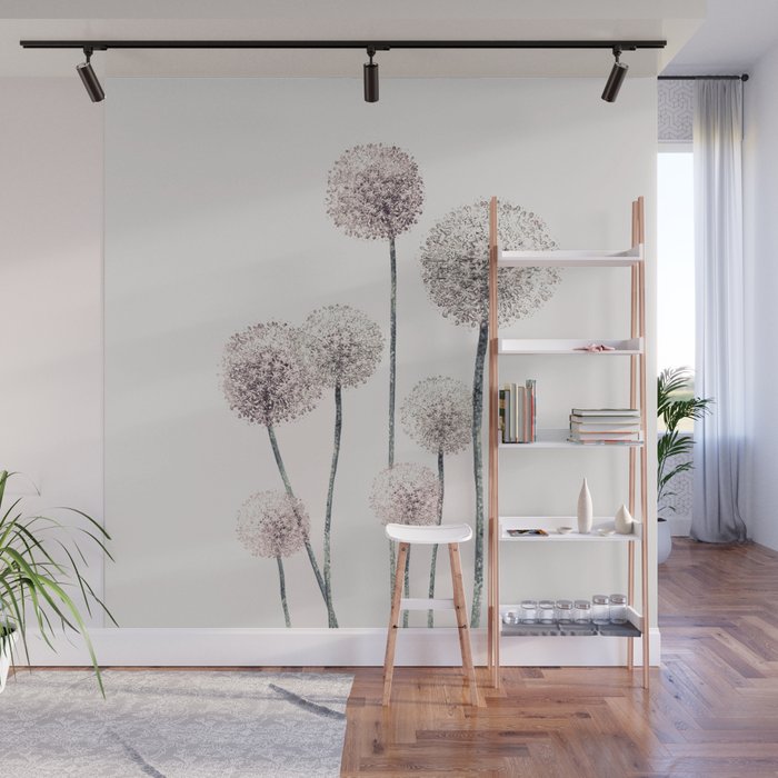 Dandelions Wall Mural Gallery Image 1