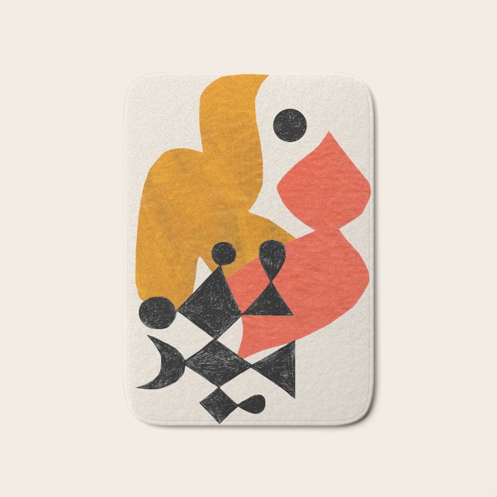 Birds of Yathrib Bath Mat Gallery Image 1