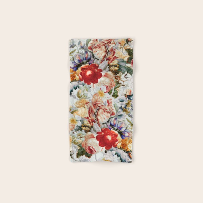 Glowing Florals-Summer Bath Towel Gallery Image 1