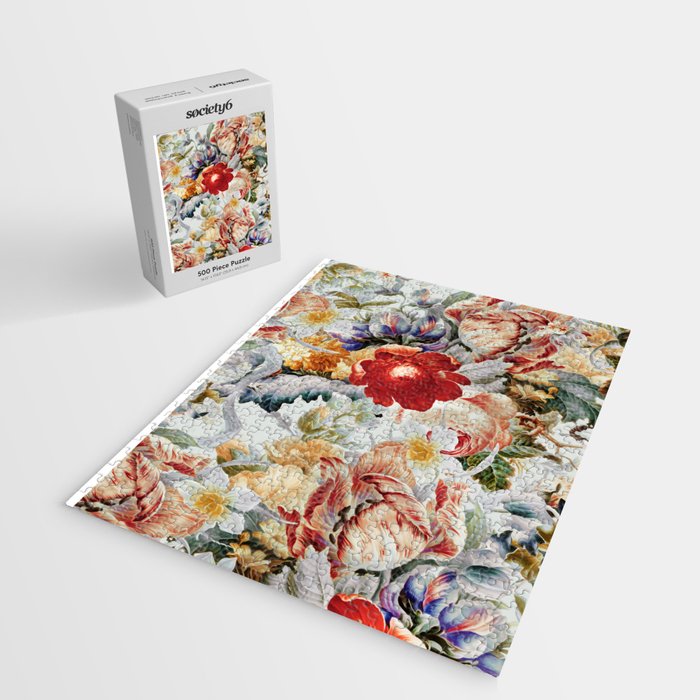 Glowing Florals-Summer Jigsaw Puzzle Gallery Image 2