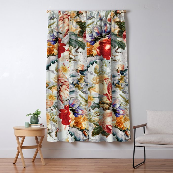 Glowing Florals-Summer Window Curtain Gallery Image 5