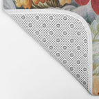 Glowing Florals-Summer Bath Mat Gallery Image 2