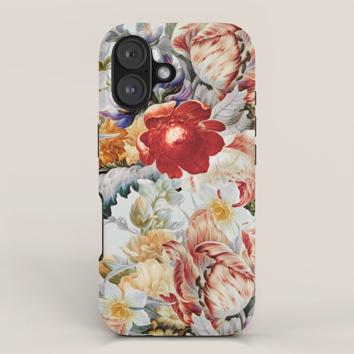 Glowing Florals-Summer iPhone Case Gallery Image 1