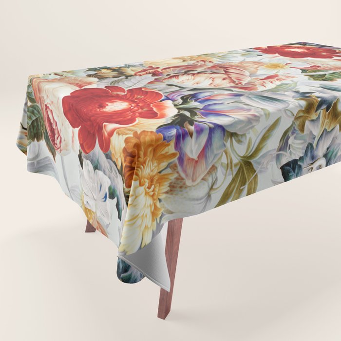 Glowing Florals-Summer Tablecloth Gallery Image 1