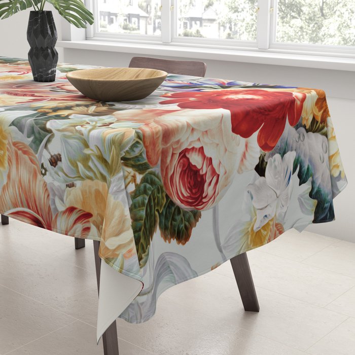 Glowing Florals-Summer Tablecloth Gallery Image 3
