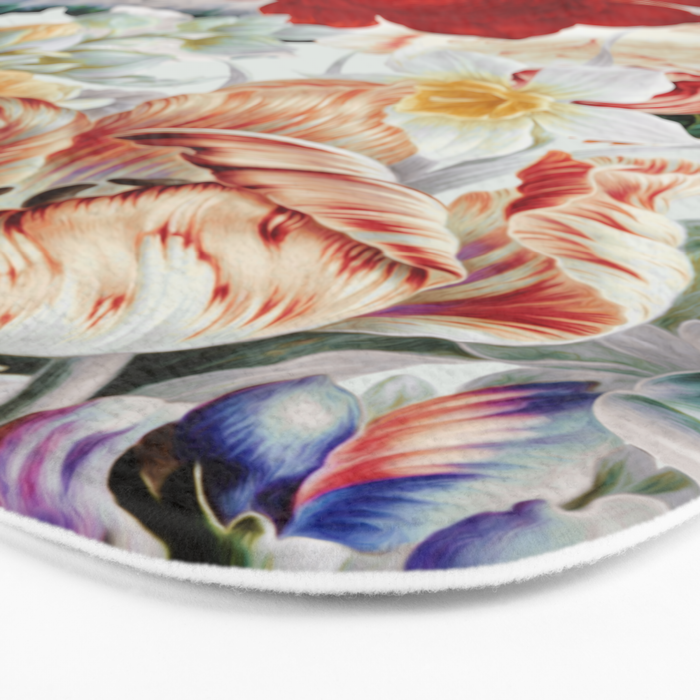 Glowing Florals-Summer Bath Mat Gallery Image 3