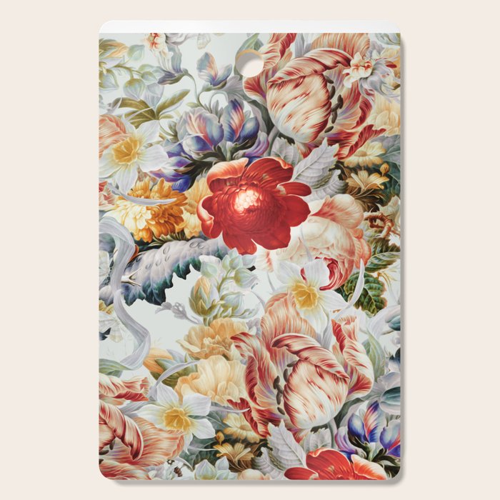 Glowing Florals-Summer Cutting Board Gallery Image 1