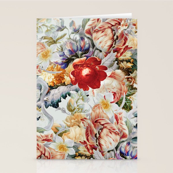 Glowing Florals-Summer Stationery Card Gallery Image 2