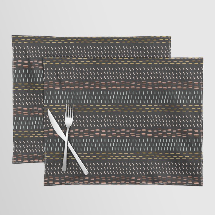 Boehmian Mudcloth Placemat Gallery Image 1