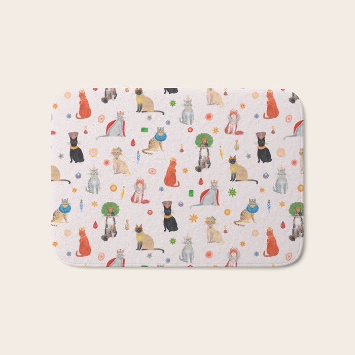 Cat Queens Bath Mat Gallery Image 1