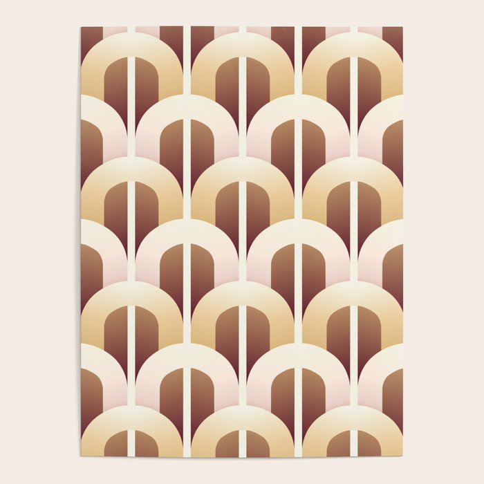 Yellow brown gate Poster Gallery Image 1