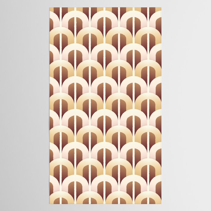 Yellow brown gate Tablecloth Gallery Image 2