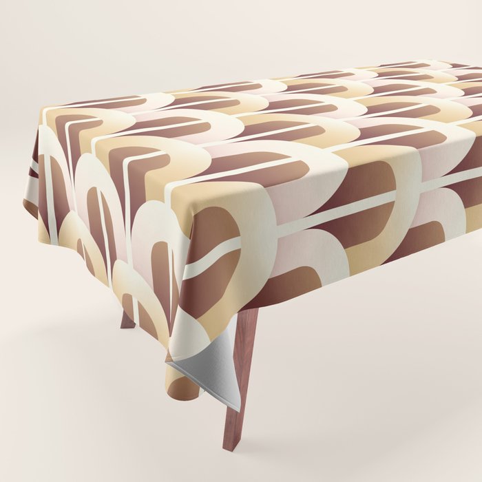 Yellow brown gate Tablecloth Gallery Image 1
