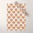 Yellow brown gate Wrapping Paper Gallery Image 1