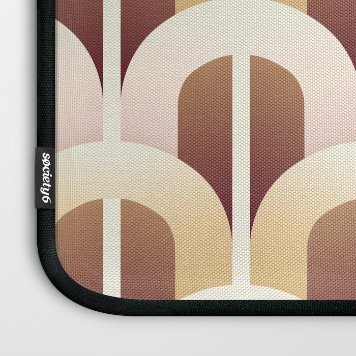 Yellow brown gate Laptop Sleeve Gallery Image 3