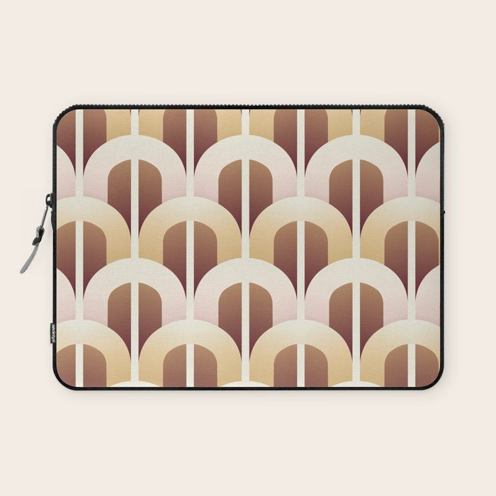 Yellow brown gate Laptop Sleeve Gallery Image 1