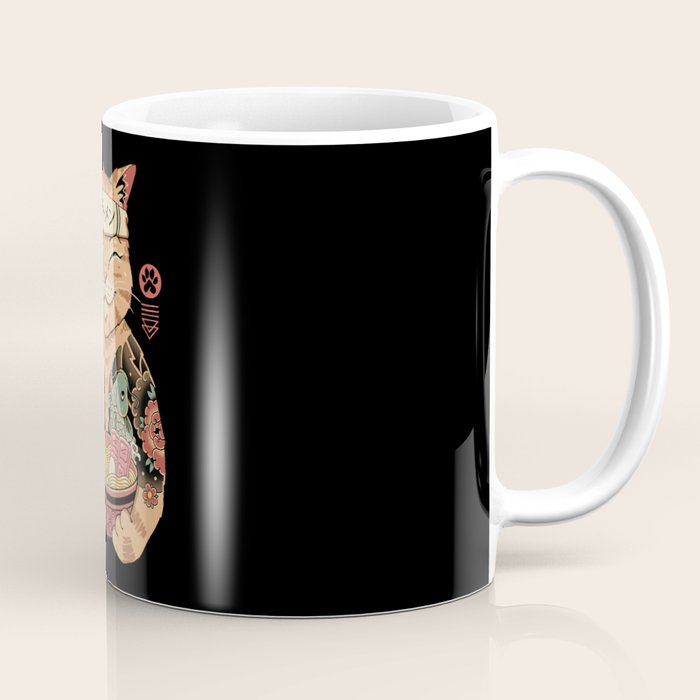 Cat Ramen Coffee Mug Gallery Image 1