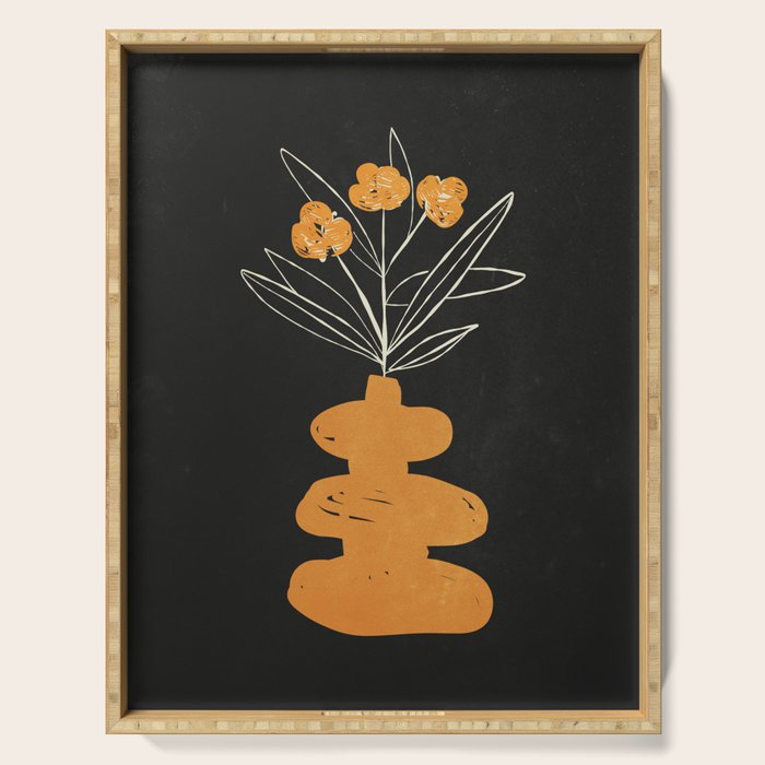 The Golden Vase 01 Serving Tray Gallery Image 1