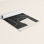 Modern Abstract Shapes 109 Yoga Mat Gallery Image 2