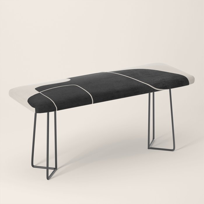 Modern Abstract Shapes 109 Bench Gallery Image 1