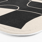 Modern Abstract Shapes 109 Bath Mat Gallery Image 3