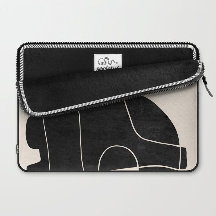 Modern Abstract Shapes 109 Laptop Sleeve Gallery Image 2
