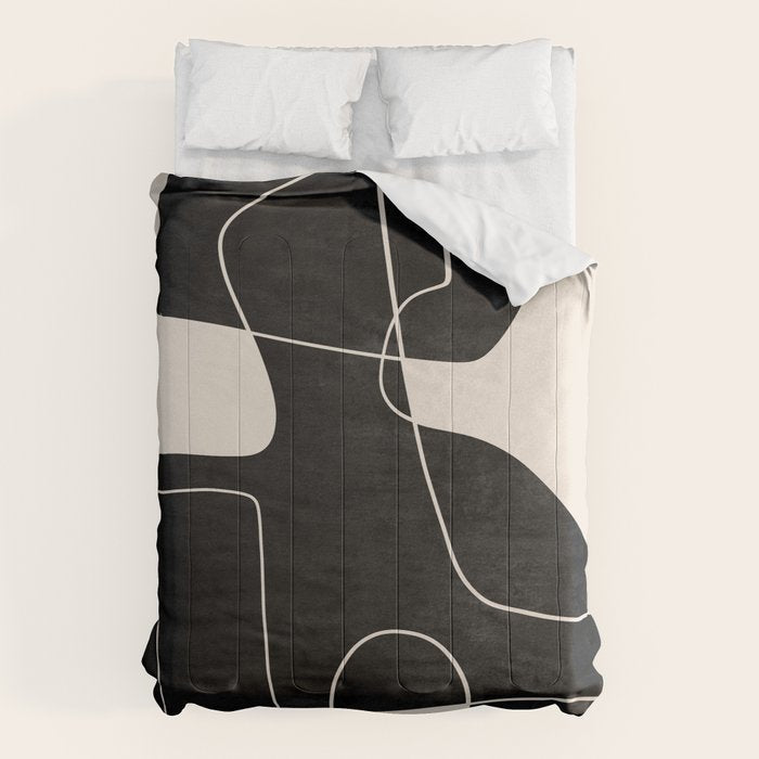 Modern Abstract Shapes 109 Comforter Gallery Image 6