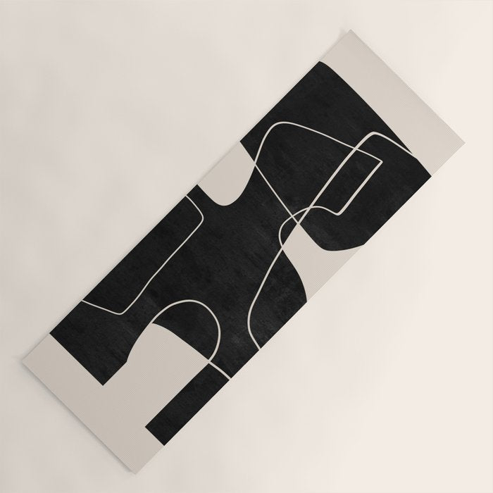 Modern Abstract Shapes 109 Yoga Mat Gallery Image 1