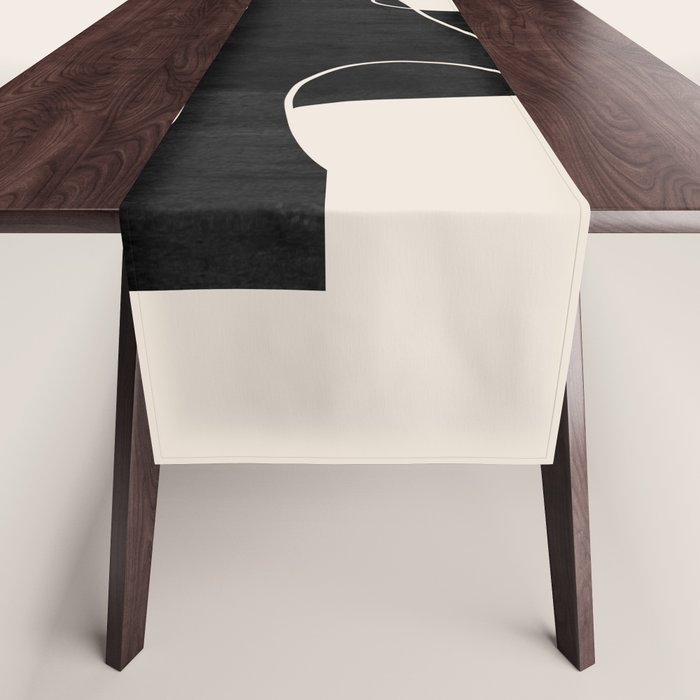 Modern Abstract Shapes 109 Table Runner Gallery Image 1
