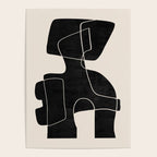 Modern Abstract Shapes 109 Poster Gallery Image 4