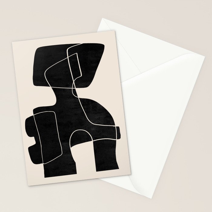 Modern Abstract Shapes 109 Stationery Card Gallery Image 2