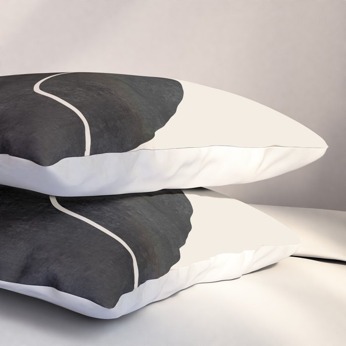 Modern Abstract Shapes 109 Pillow Sham Gallery Image 3