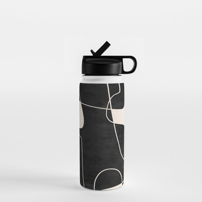 Modern Abstract Shapes 109 Water Bottle Gallery Image 1