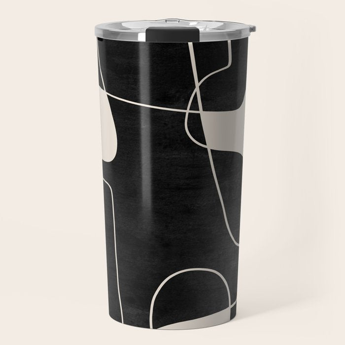 Modern Abstract Shapes 109 Travel Mug Gallery Image 1