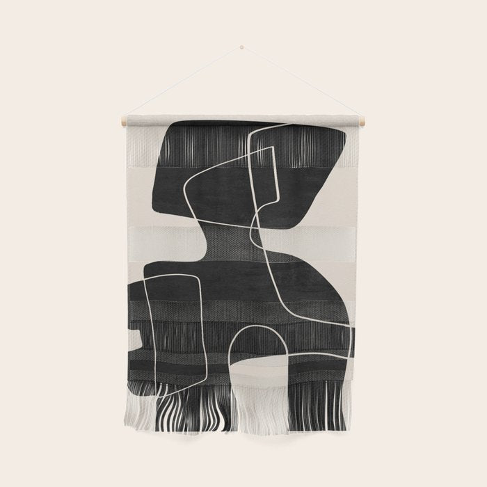 Modern Abstract Shapes 109 Wall Hanging Gallery Image 1