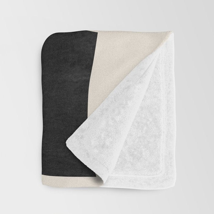 Modern Abstract Shapes 109 Throw Blanket Gallery Image 3