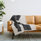 Modern Abstract Shapes 109 Throw Blanket Gallery Image 1
