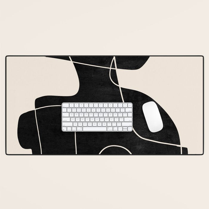 Modern Abstract Shapes 109 Desk Mat Gallery Image 1