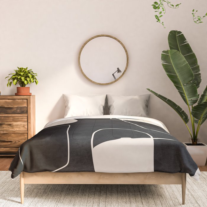 Modern Abstract Shapes 109 Comforter Gallery Image 3