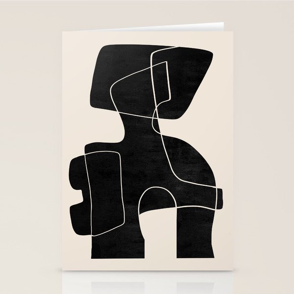 Modern Abstract Shapes 109 Stationery Card Gallery Image 2