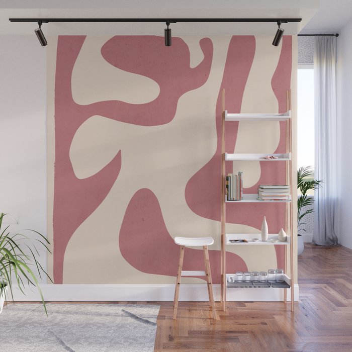Modern Abstract Shapes 88 Wall Mural Gallery Image 1