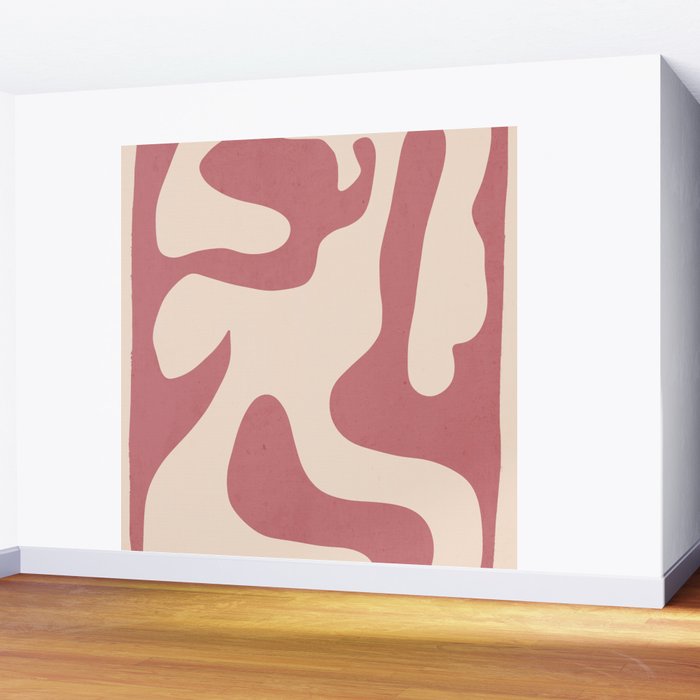 Modern Abstract Shapes 88 Wall Mural Gallery Image 2