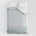 Tiny Surfers in Lima Duvet Cover Gallery Image 6