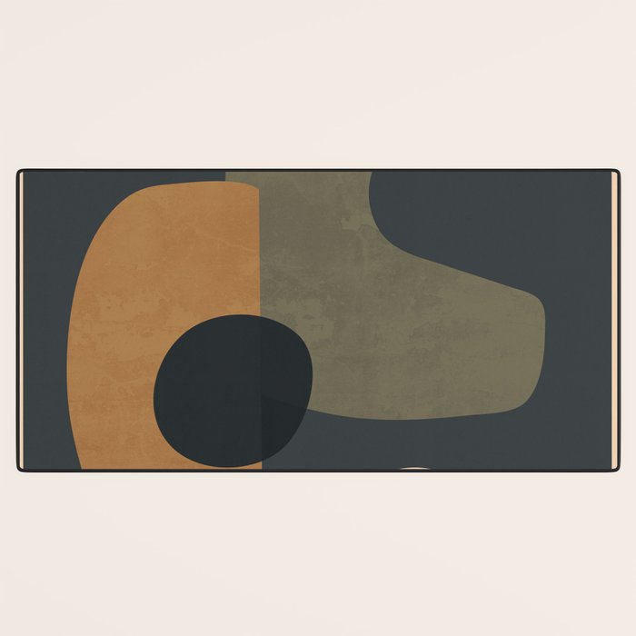 Abstract Minimal Shapes 76 Desk Mat Gallery Image 3