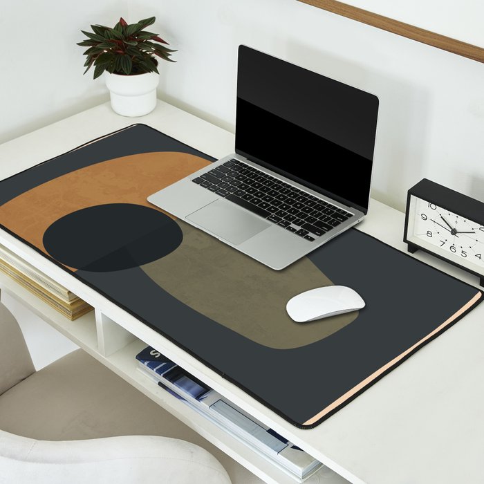 Abstract Minimal Shapes 76 Desk Mat Gallery Image 2