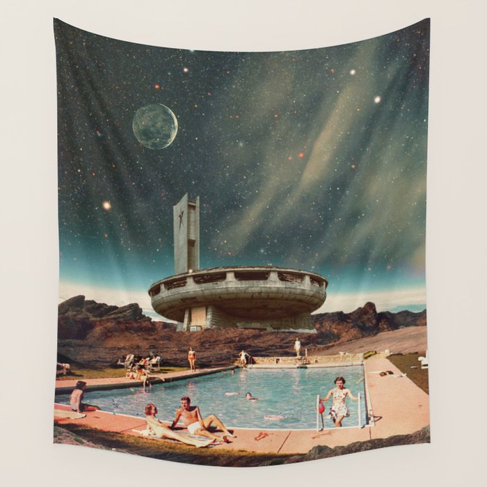 You have shown me How Beautiful the World is Wall Tapestry Gallery Image 4