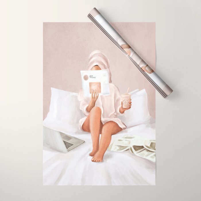 Weekend Morning II Wrapping Paper Gallery Image 1