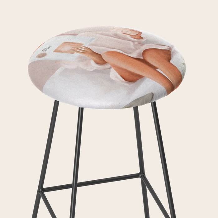 Weekend Morning II Stool Gallery Image 2