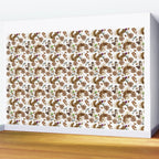 Flowering squirrel meadow Wall Mural Gallery Image 2