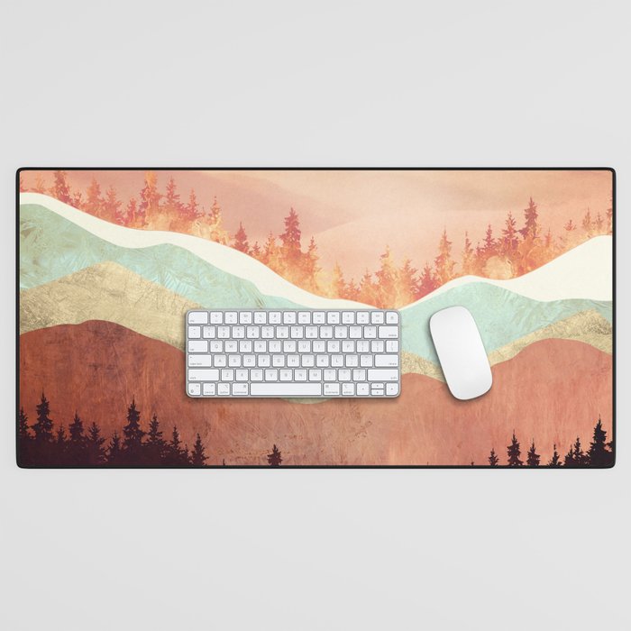 Amber Vista Desk Mat Gallery Image 1